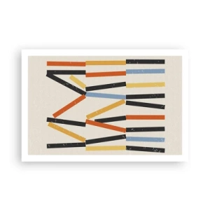 Poster - Compoziție la nivel - 91x61 cm