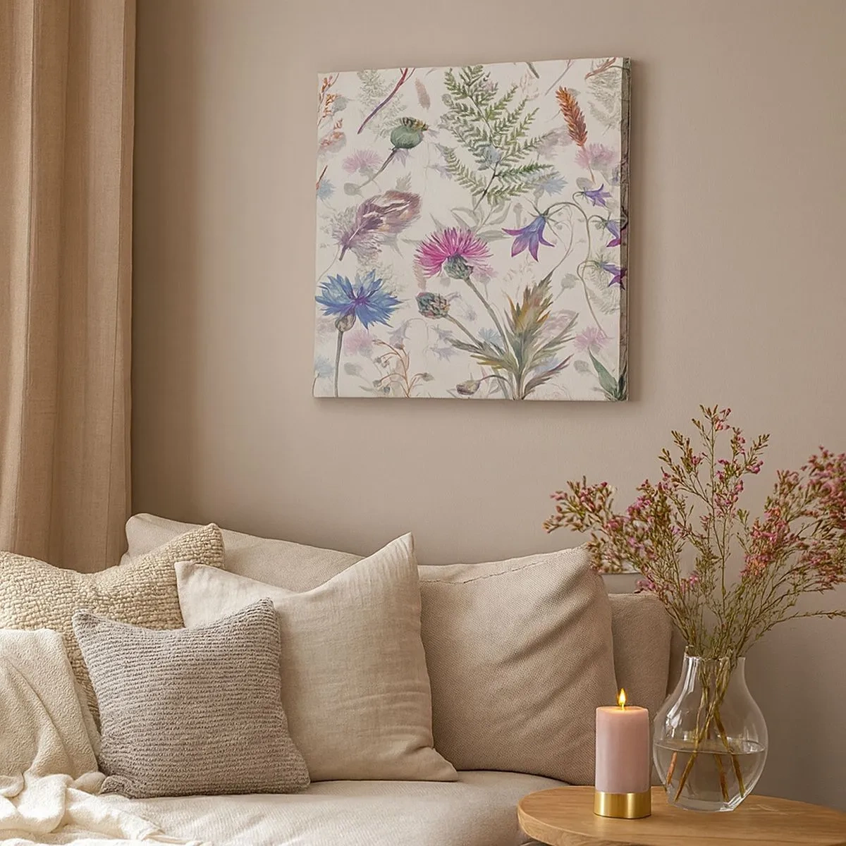 Tablou pe pânză - Ierbarul polonez - 30x30 cm