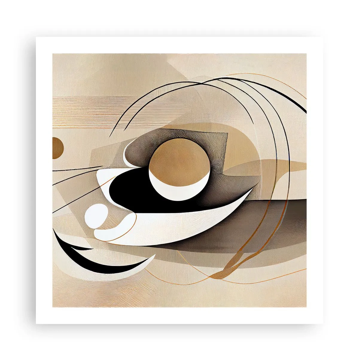 Poster - Compoziție - nucleu - 60x60 cm