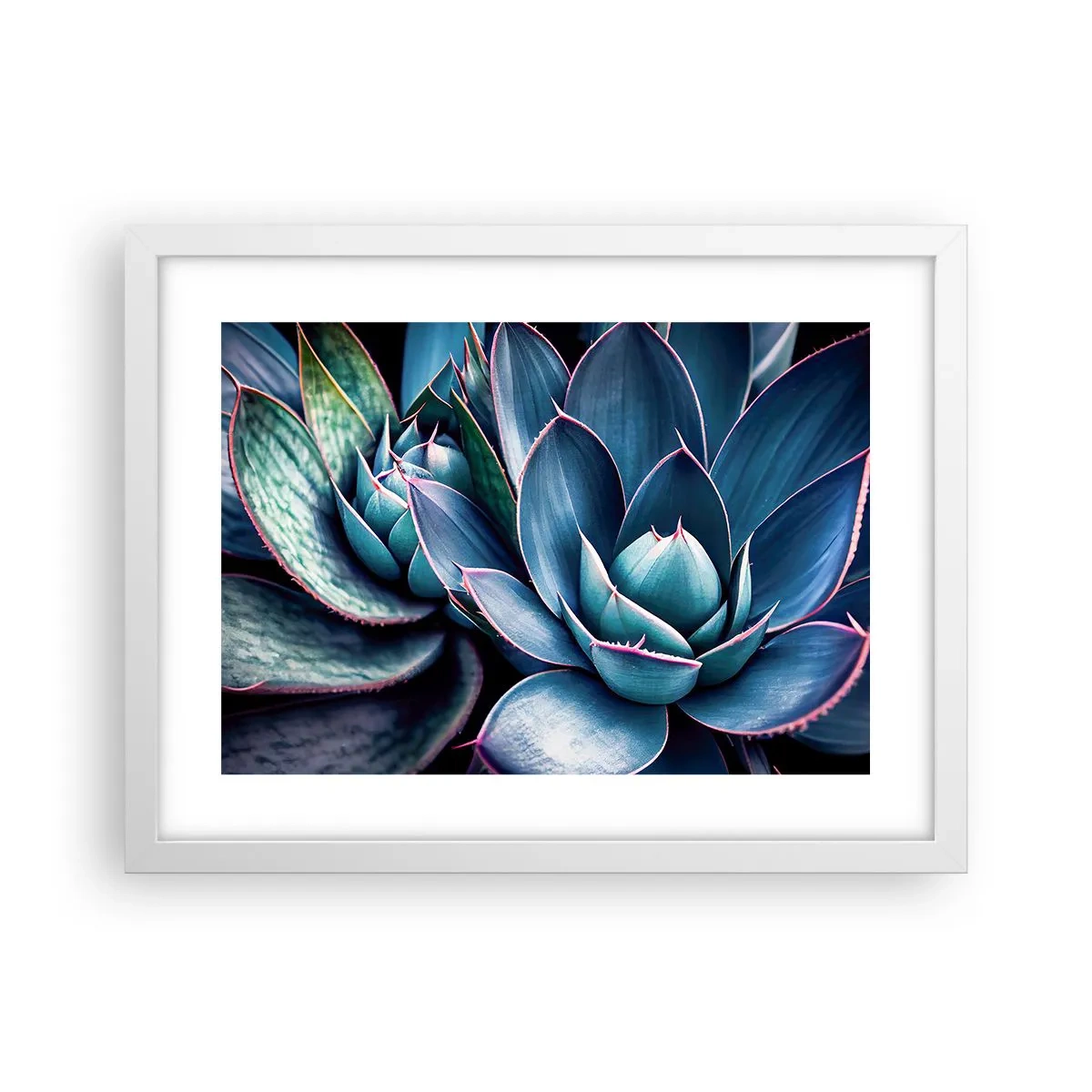 Poster în ramă albă - Forța vitală - 40x30 cm