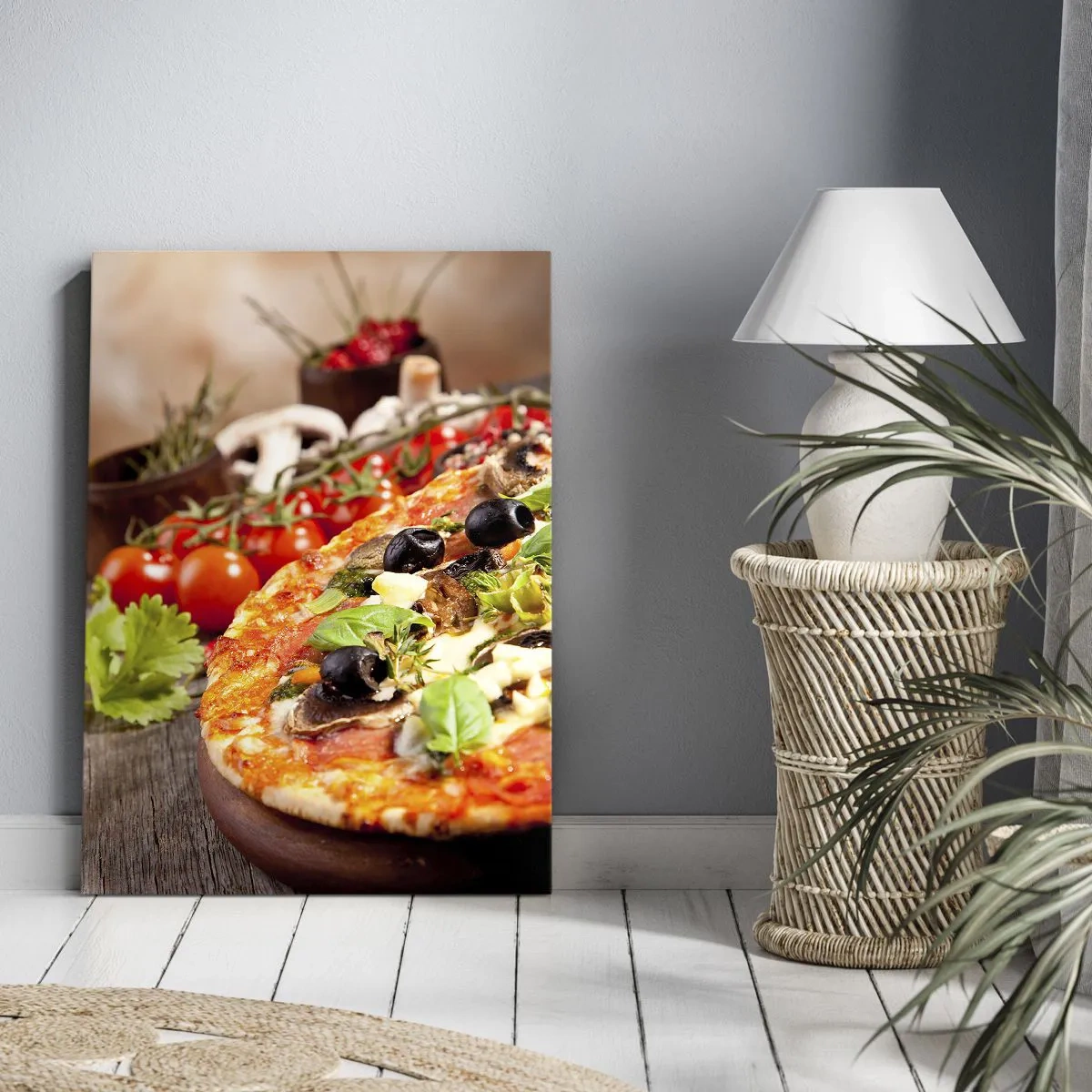 Tablou pe pânză - Din ingredient teluric - 50x70 cm