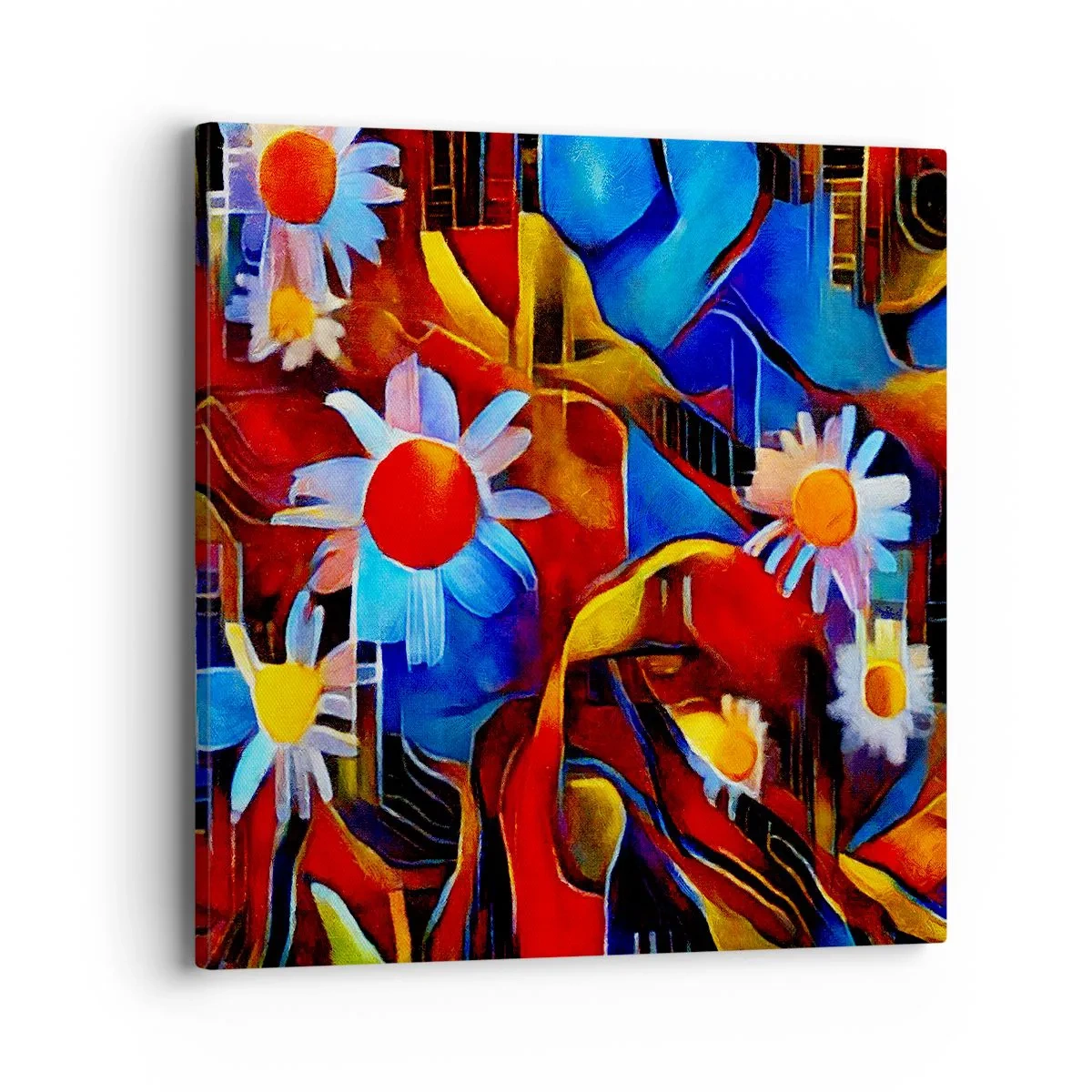 Tablou pe pânză - Culorile vieții - 40x40 cm