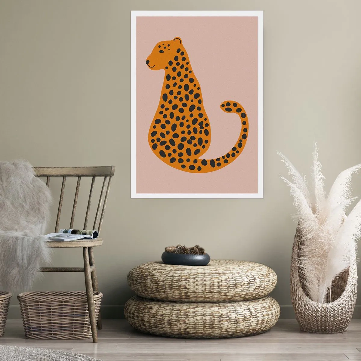 Poster - Modelul leopard este tot timpul la modă - 61x91 cm