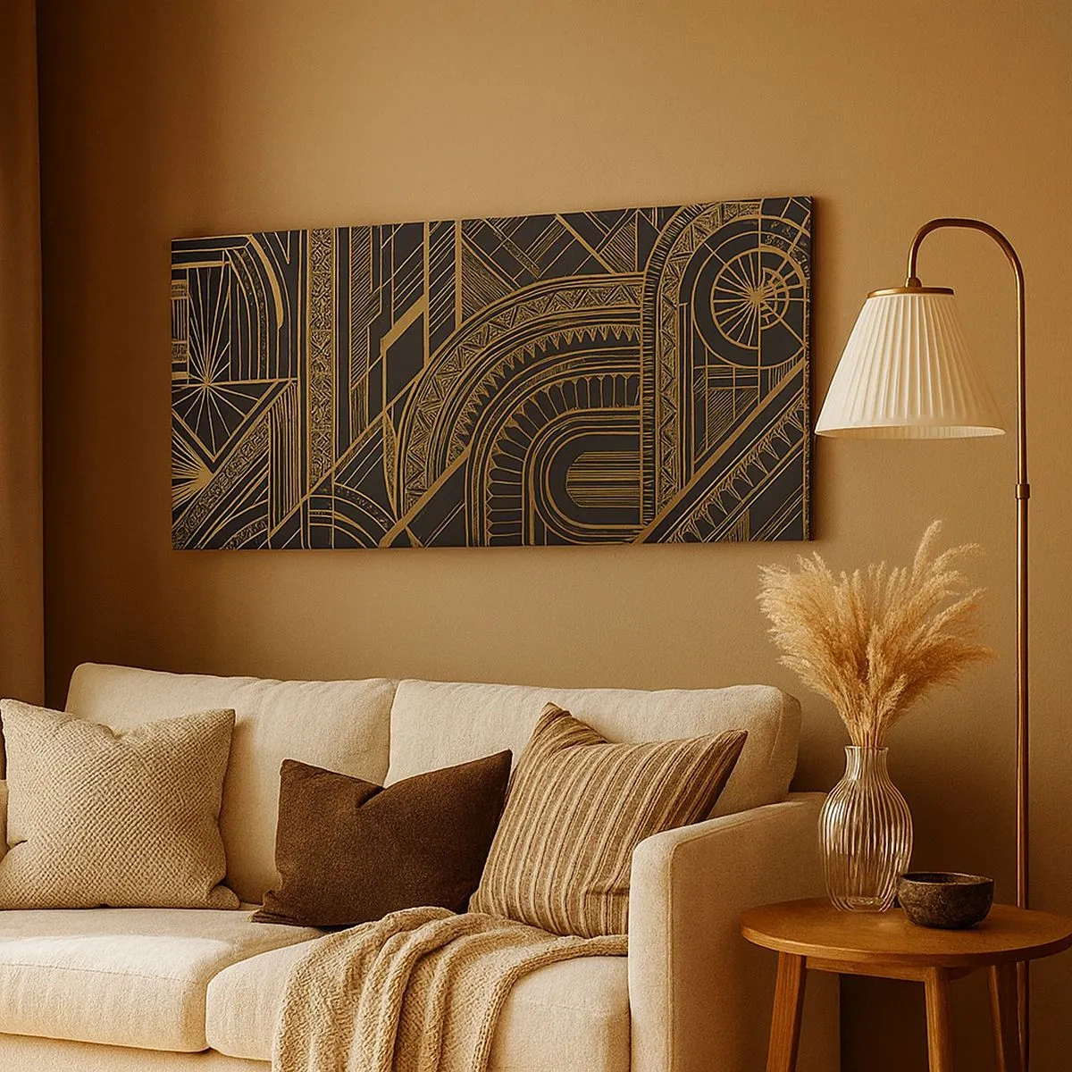 Tablou pe pânză - Concepte, idei, planuri - 100x40 cm