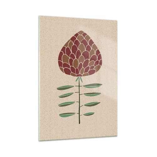 Tablou pe sticlă - Deliciu pentru veveriță - 50x70 cm