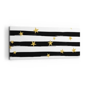 Tablou pe pânză - Cu toții ne-am născut sub o stea norocoasă - 120x50 cm