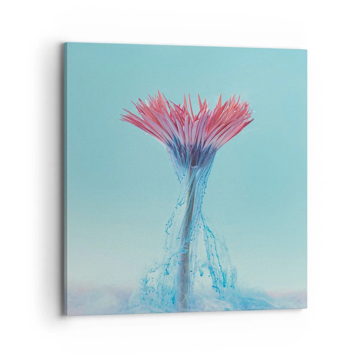 Tablou pe pânză - Într-o unduire revigorantă - 70x70 cm