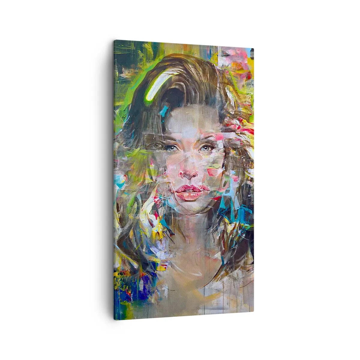 Tablou pe pânză - În spatele cortinei de aer - 45x80 cm