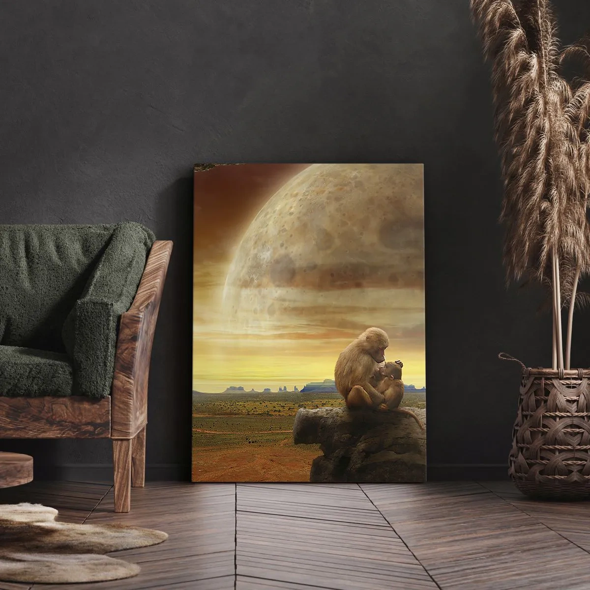 Tablou pe pânză - Iubirea peste tot la fel - 80x120 cm