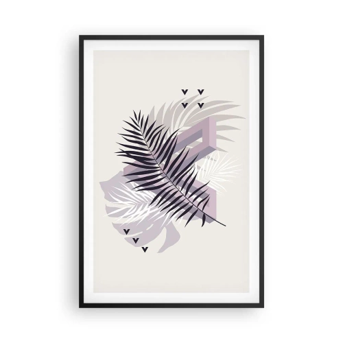 Poster în ramă neagră - Umbra unei umbre - 61x91 cm