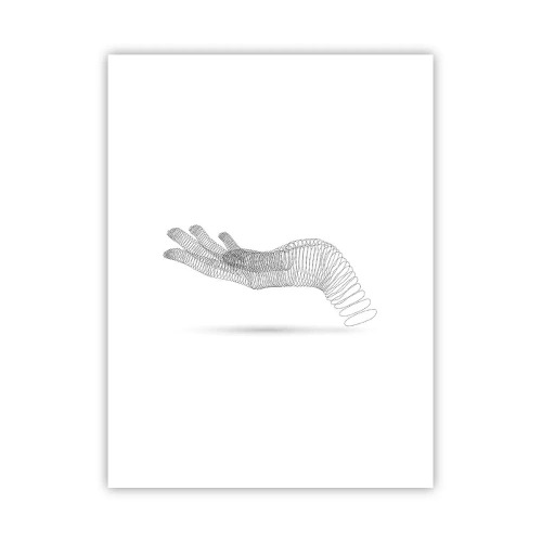 Poster - Mână arcuită - 30x40 cm