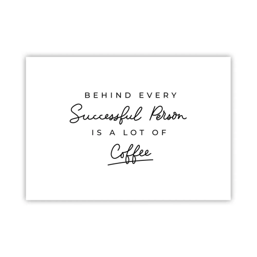 Poster - Secretul succesului - 100x70 cm