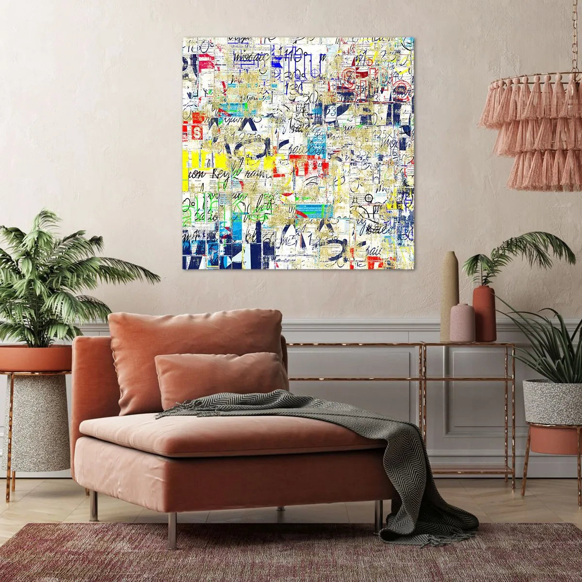 Tablou pe pânză - Pur și simplu plăcut pentru ochi - 40x40 cm