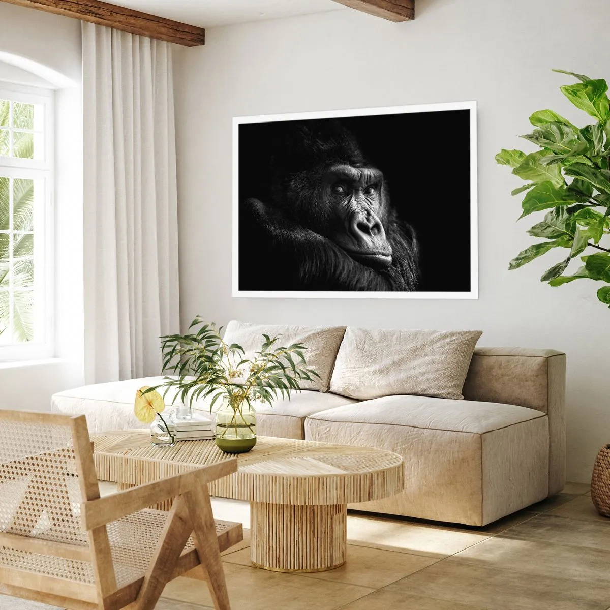 Poster - Și la ce te uiți? - 100x70 cm