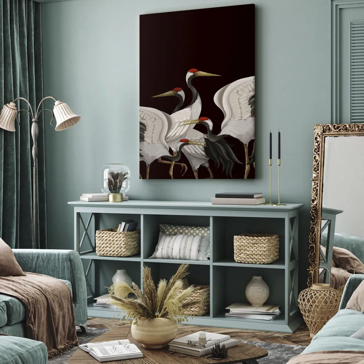Tablou pe pânză - Problemele importante ale păsărilor - 50x70 cm