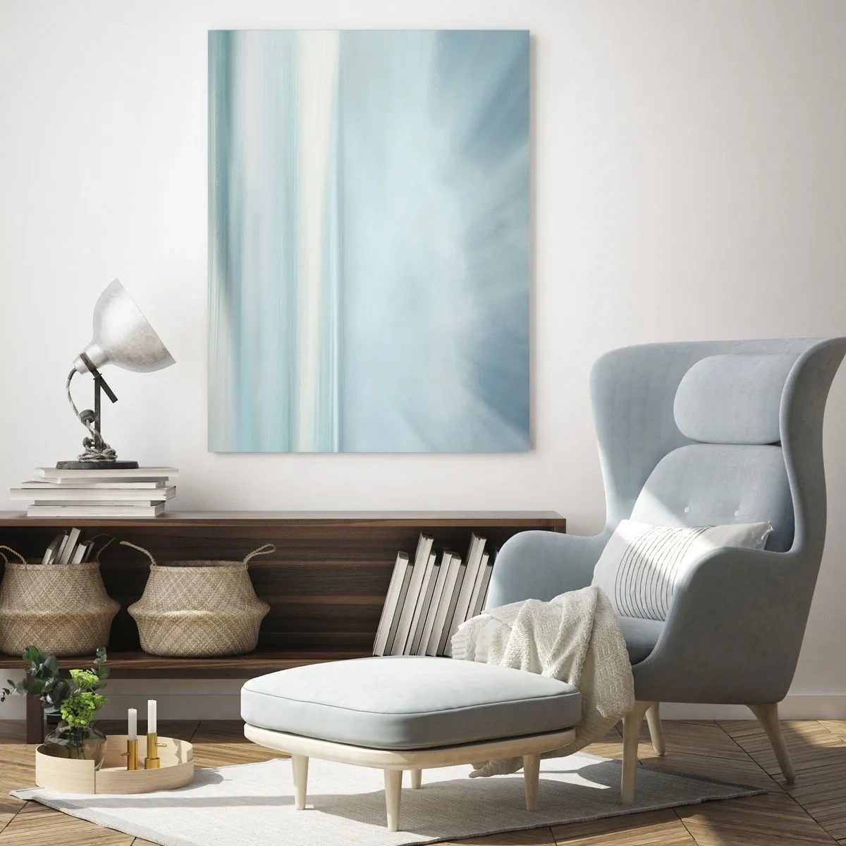 Tablou pe sticlă - Liniște până la orizont - 70x100 cm