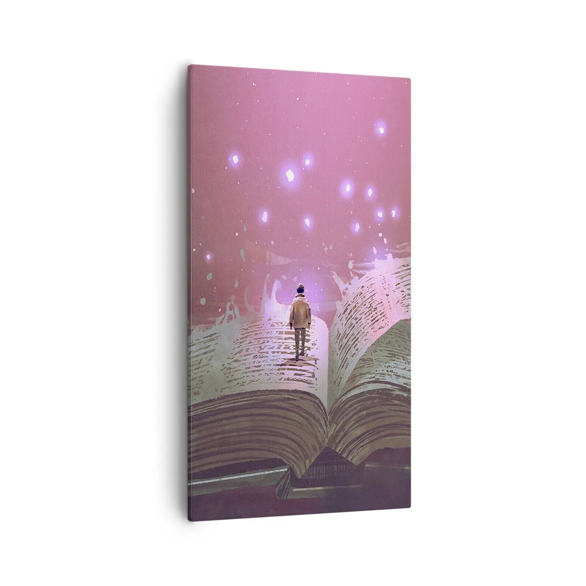 Tablou pe pânză - O invitație către o altă lume - citiți! - 55x100 cm