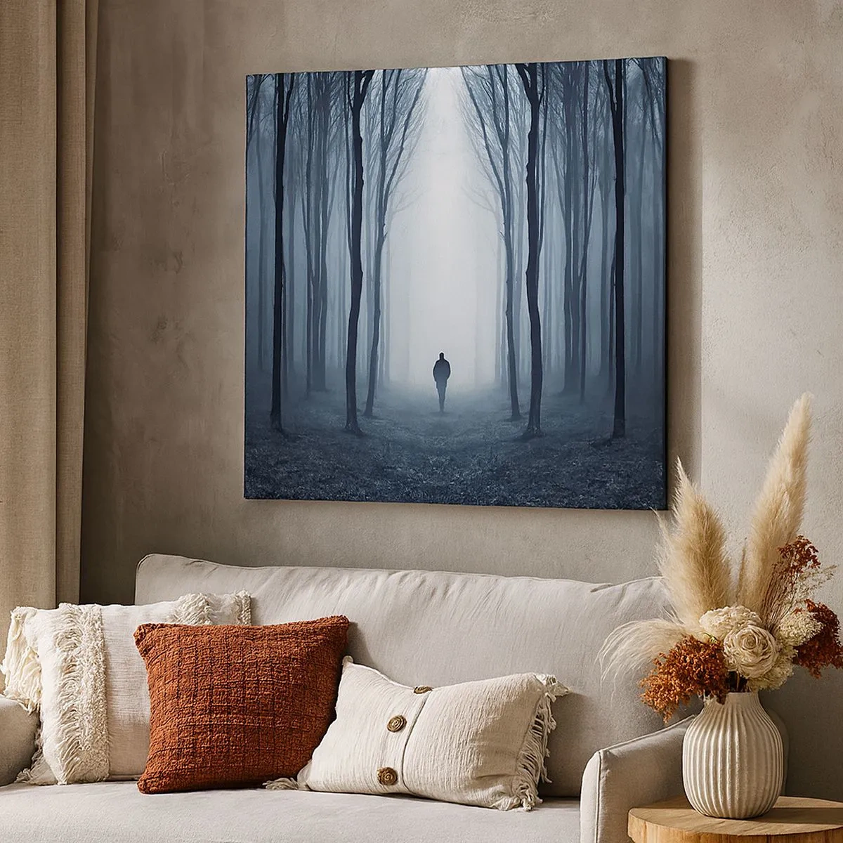 Tablou pe pânză - Și totul este simplu și clar - 30x30 cm