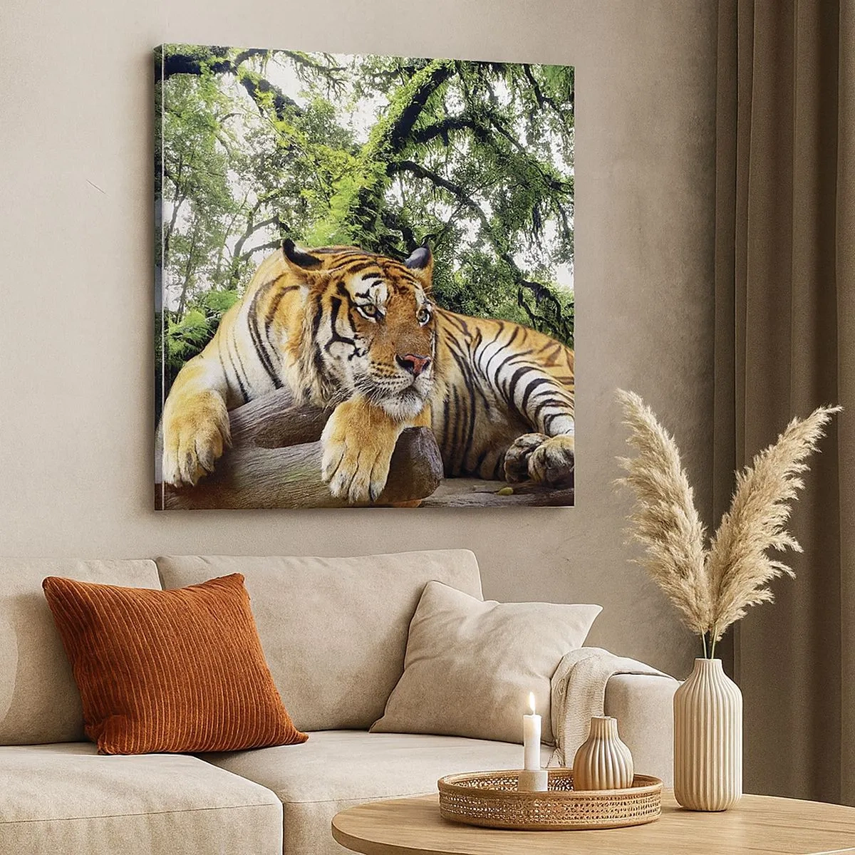 Tablou pe pânză - Cu respect - 30x30 cm