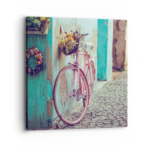 Tablou pe pânză - Mă întorc imediat - 30x30 cm