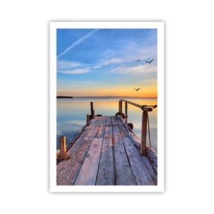 Poster - Mergând înainte spre soare - 61x91 cm