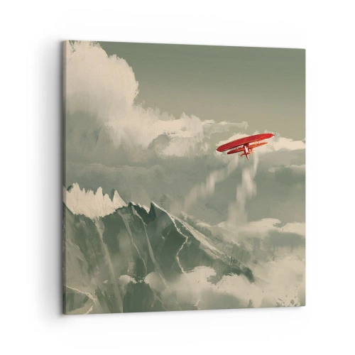 Tablou pe pânză - Un pionier neînfricat - 50x50 cm