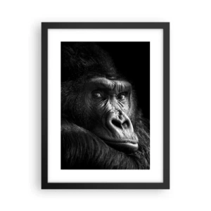 Poster în ramă neagră - Și la ce te uiți? - 30x40 cm