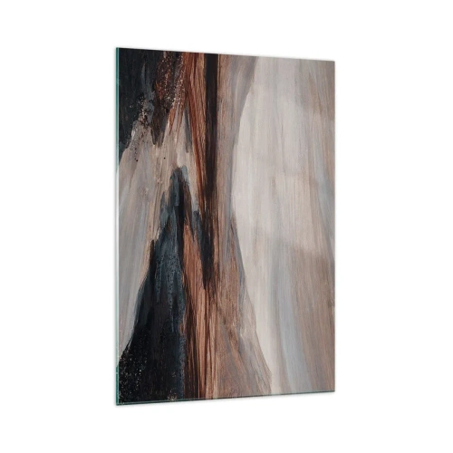 Tablou pe sticlă - Valea liniștită - 70x100 cm