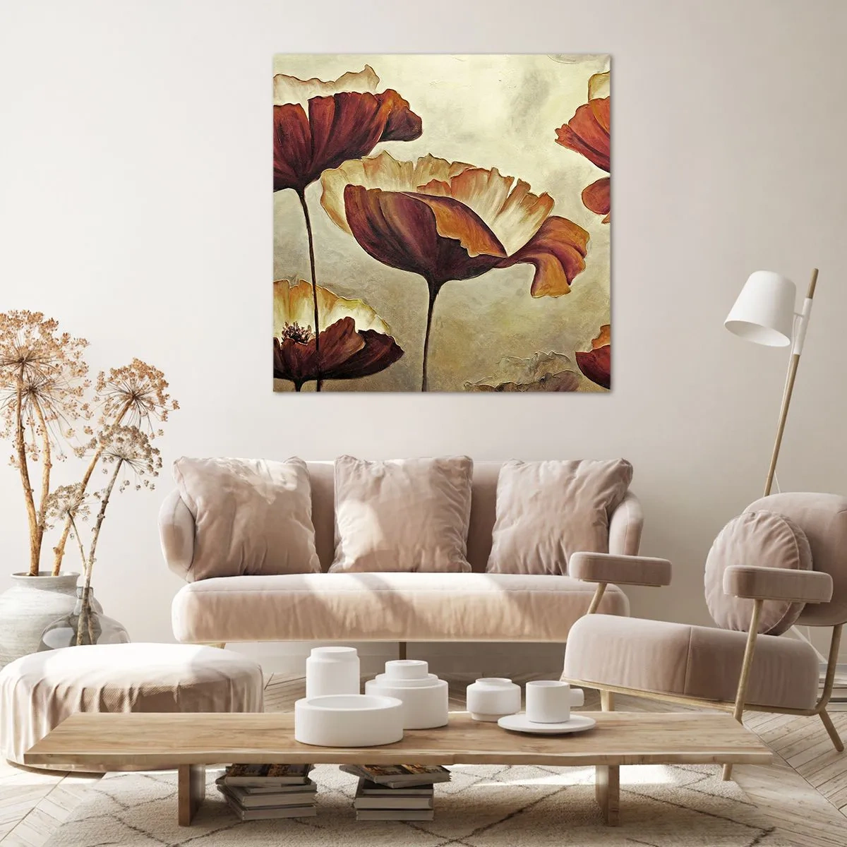 Tablou pe pânză - Lunca - 60x60 cm