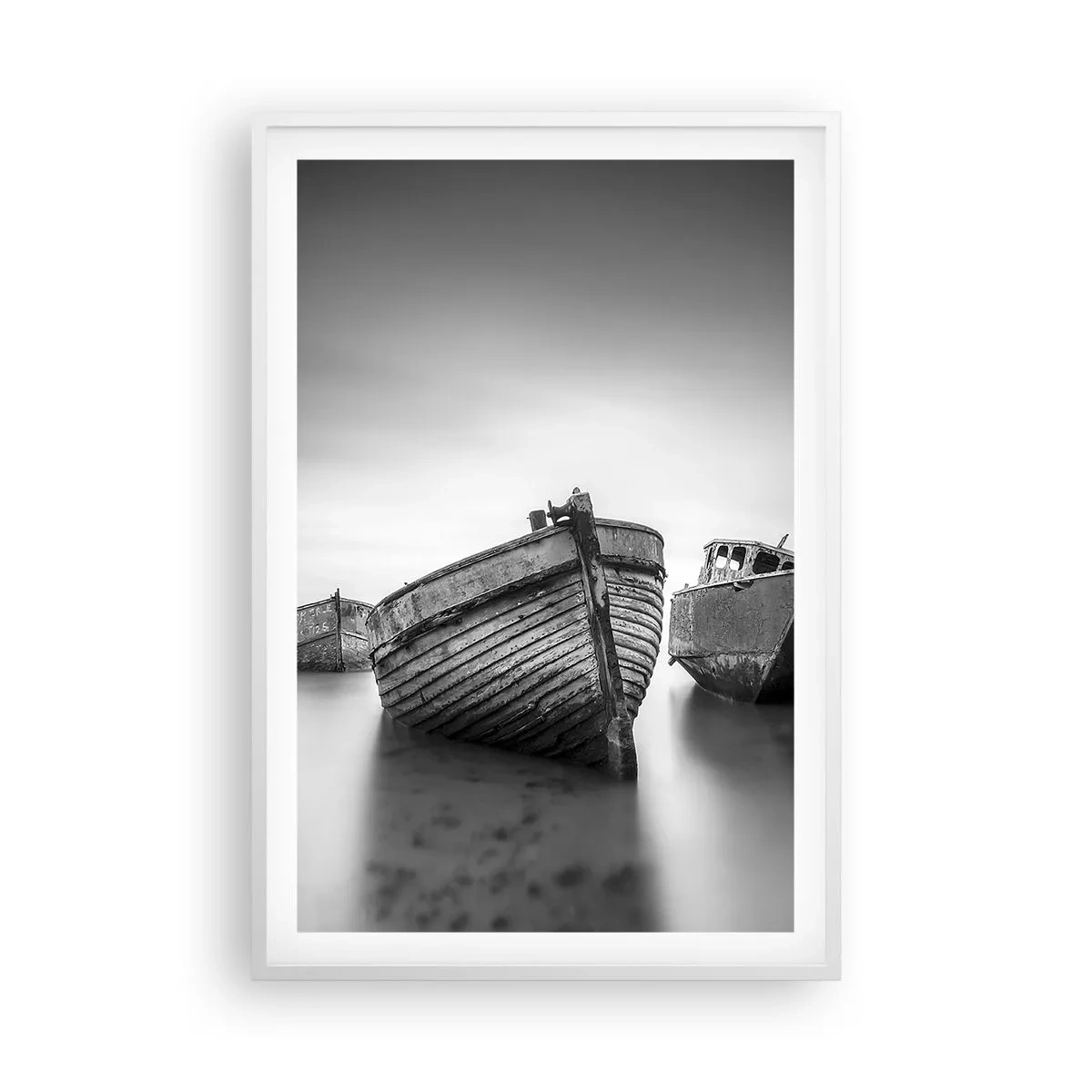 Poster în ramă albă - Acum sunt doar amintiri... - 61x91 cm