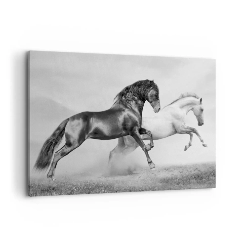 Tablou pe pânză - Îngeri și demoni - 120x80 cm