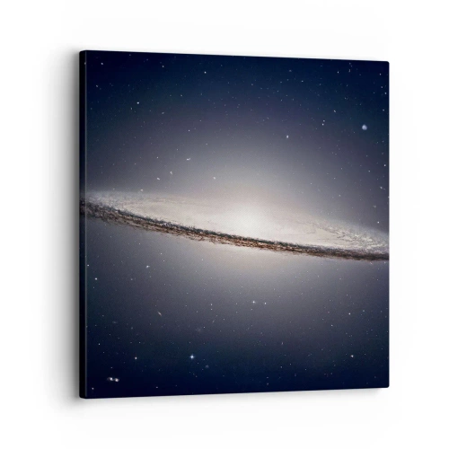 Tablou pe pânză - Cu mult timp în urmă, într-o galaxie foarte, foarte îndepărtată... - 30x30 cm