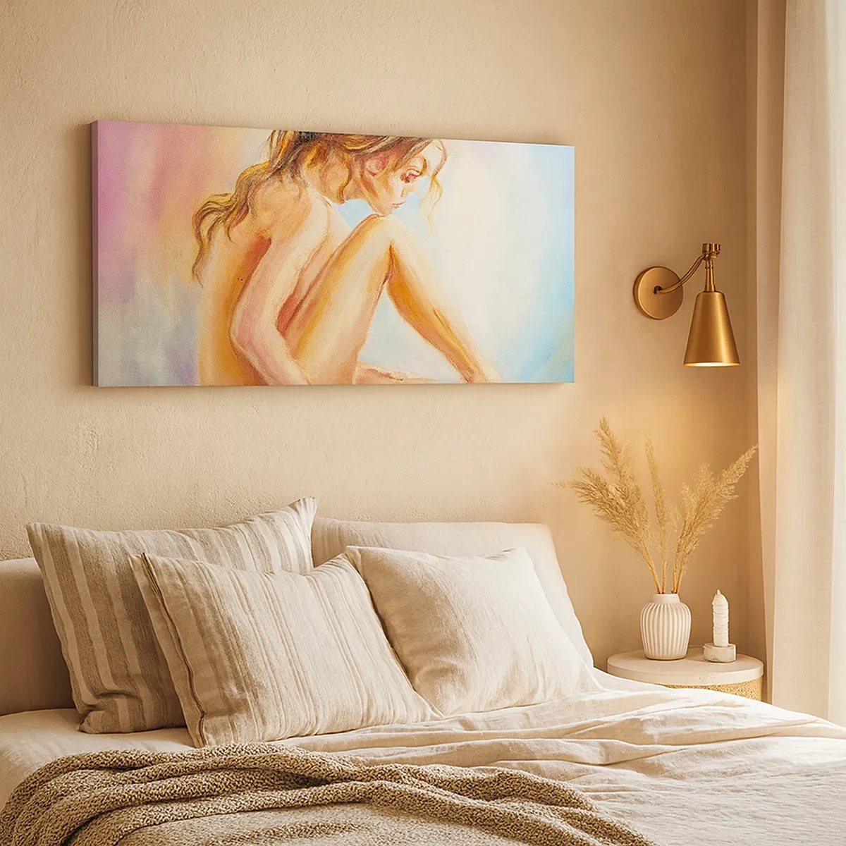 Tablou pe pânză - Gest de tinerețe - 30x30 cm