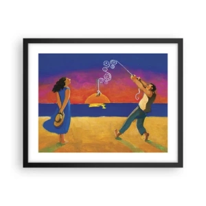 Poster în ramă neagră - Mai mult decât o stea din cer - 50x40 cm