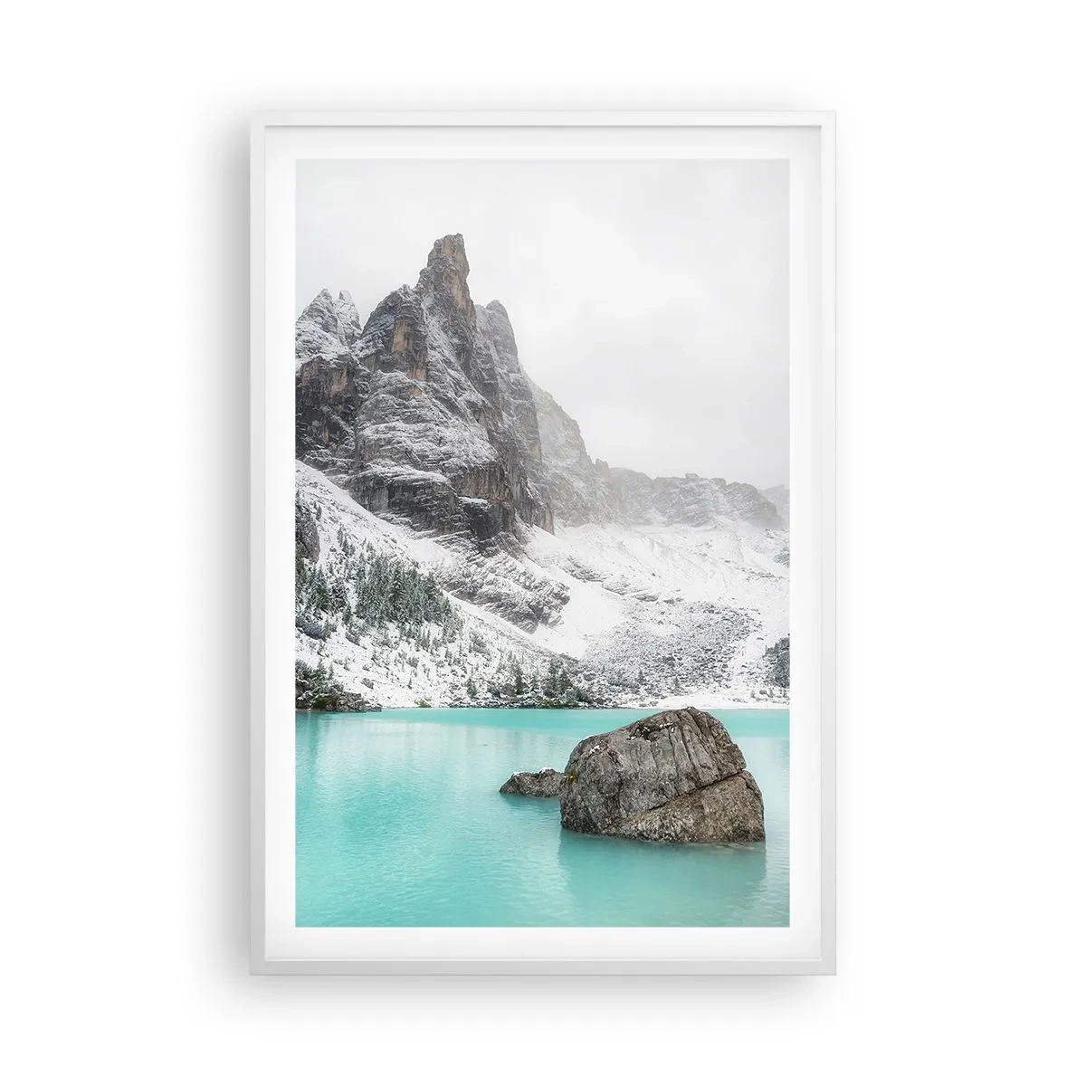 Poster în ramă albă - De veghe - 61x91 cm