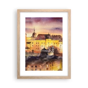 Poster în ramă de stejar deschis - Poveste și basm - 30x40 cm