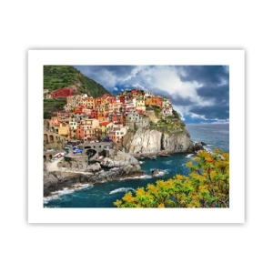 Poster - Îmbrățișați de stânci - 50x40 cm