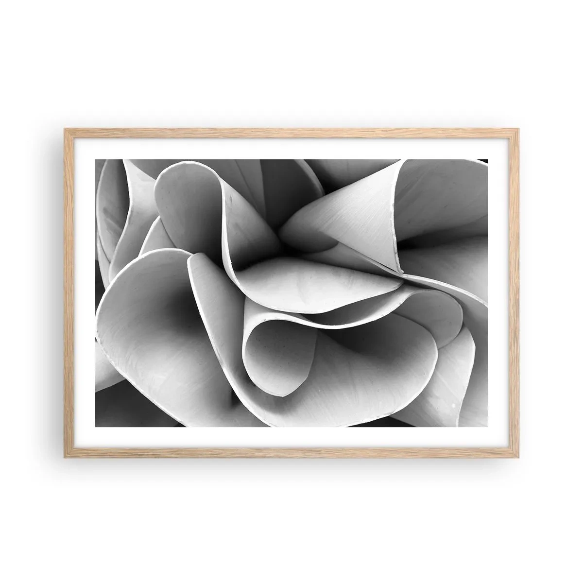 Poster în ramă de stejar deschis - Se întâmplă în spațiu - 70x50 cm