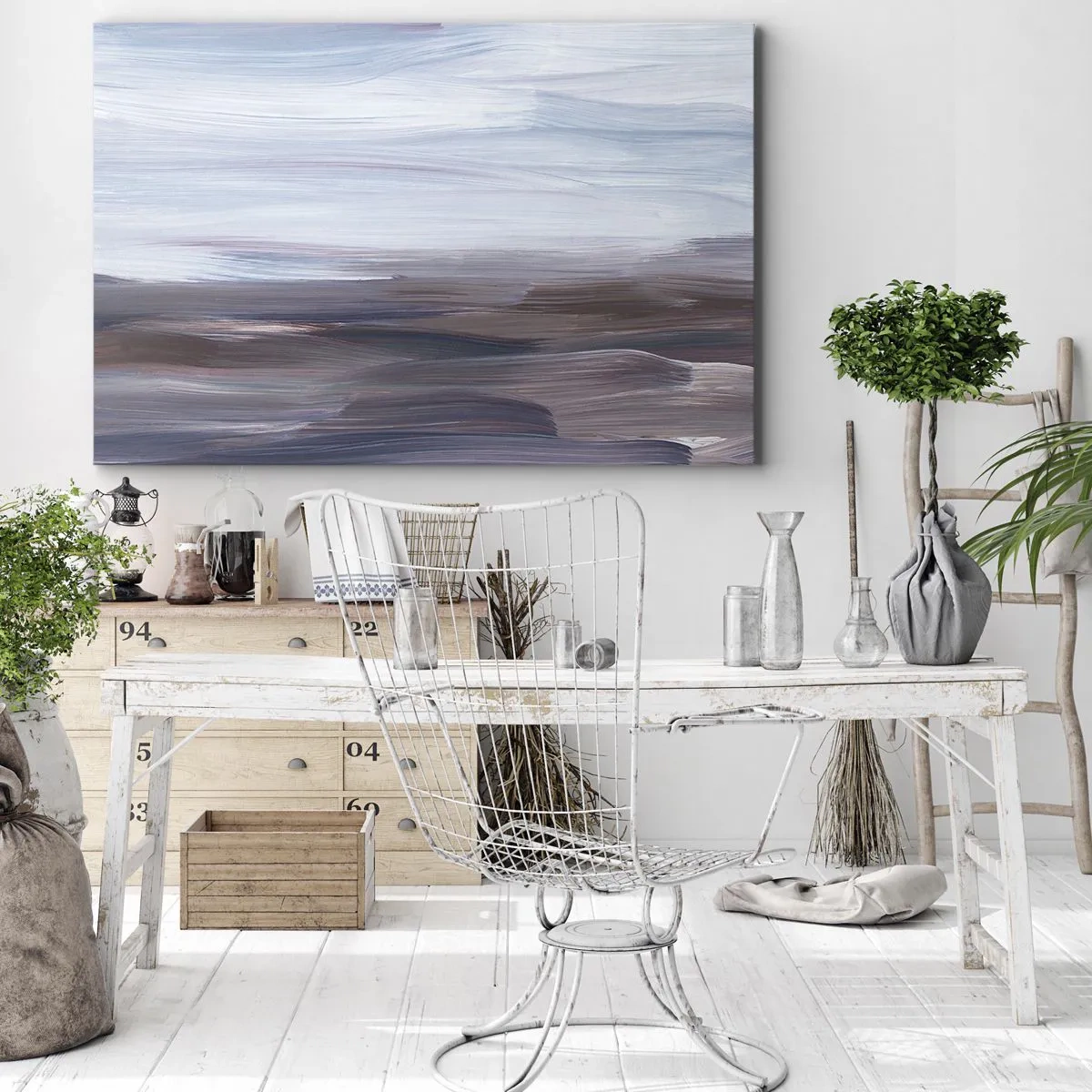 Tablou pe pânză - Elemente: apă - 120x80 cm