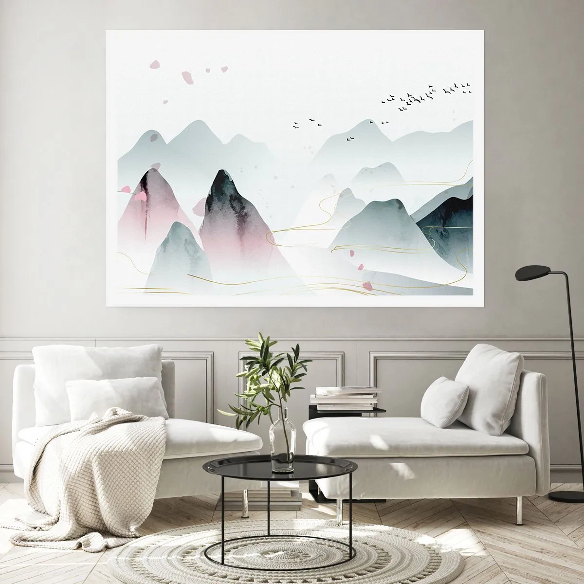 Poster - Peste vârfuri - 100x70 cm