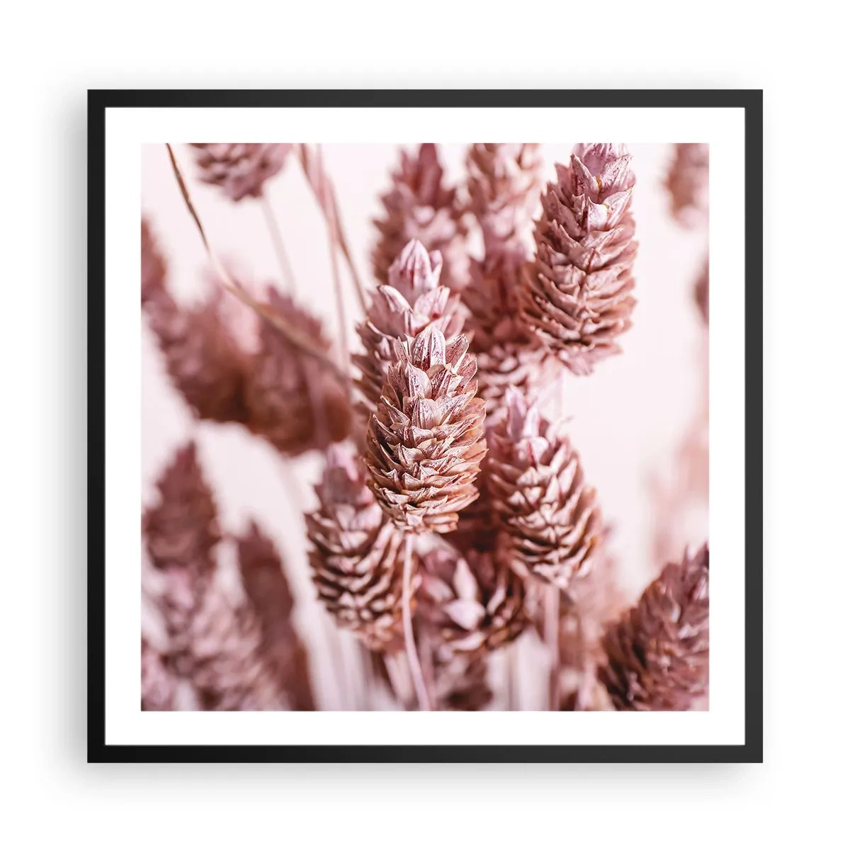 Poster în ramă neagră - Aparent discrete - 60x60 cm