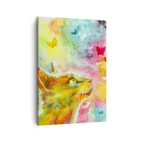 Tablou pe pânză - Raiul pisicilor - 50x70 cm