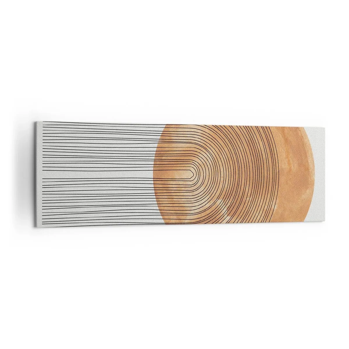 Tablou pe pânză - Compoziția solară - 160x50 cm