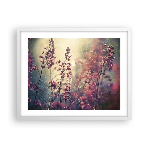 Poster în ramă albă - Grădina secretă - 50x40 cm