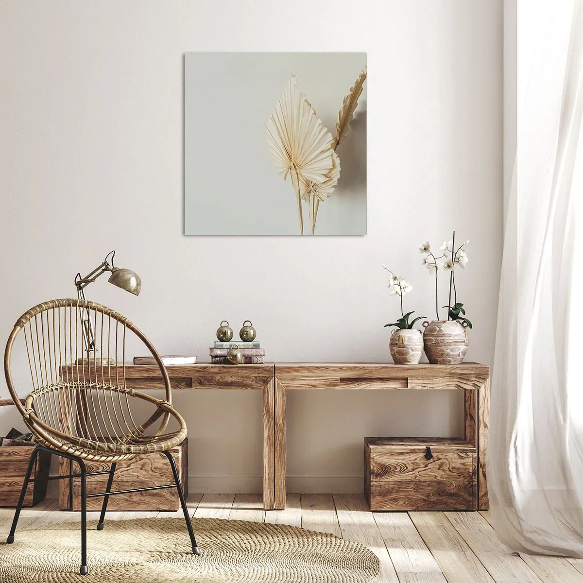 Tablou pe pânză - Când este nevoie de ușurare - 50x50 cm