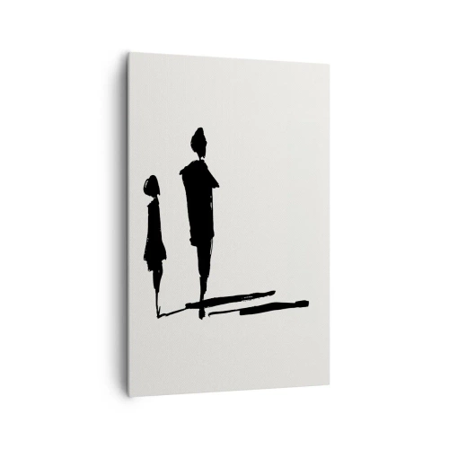 Tablou pe pânză - Cu siguranță împreună? - 80x120 cm
