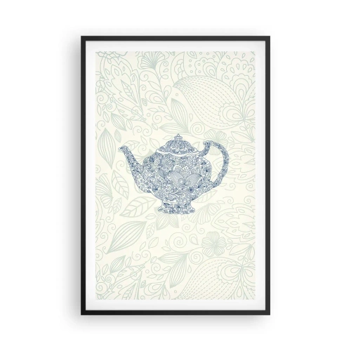 Poster în ramă neagră - Farmecul ceaiului - 61x91 cm