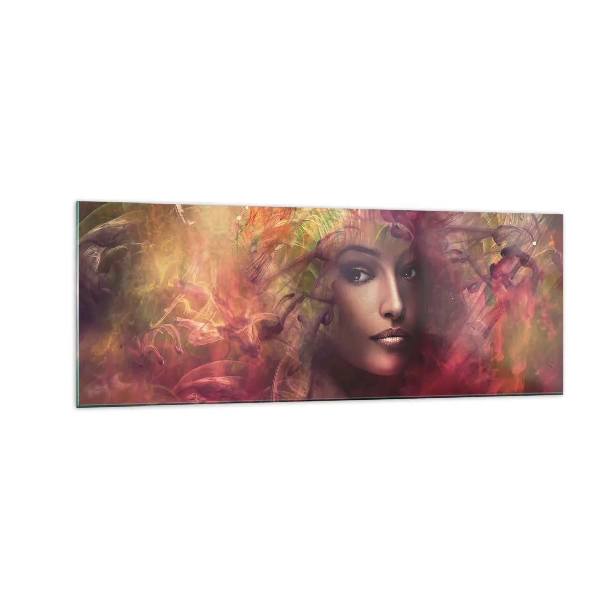 Tablou pe sticlă - Iată-mă! - 140x50 cm