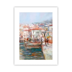 Poster - Vacanță pastelată - 30x40 cm