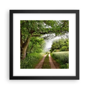 Poster în ramă neagră - Et in Arcadia ego - 30x30 cm